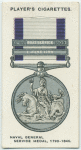 Naval General Service medal, 1793-1840.