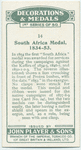South Africa medal, 1834-53.