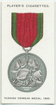 Turkish Crimean medal, 1855.