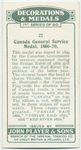 Canada medal, 1866-70.
