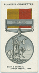 East & Central Africa medal, 1899.