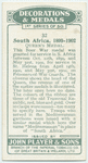 South Africa, 1899-1902. Queen's medal.