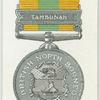 British North Borneo. Tambunan medal, 1900.
