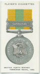 British North Borneo. Tambunan medal, 1900.