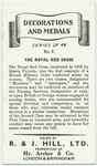 The Royal Red Cross.