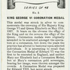 King George VI Coronation medal.