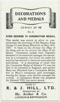 King George VI Coronation medal.