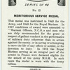 Meritorious service medal.