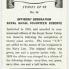 Officer's decoration Royal Naval Volunteer Reserve.