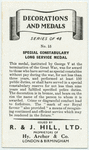Special constabulary long service medal.