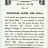 Mercantile marine war medal.
