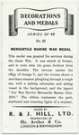 Mercantile marine war medal.