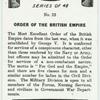 Order of the British Empire.