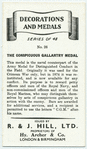 The conspicuous gallantry medal.