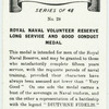 Royal Naval Volunteer Service long service and good conduct medal.