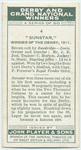 "Sunstar" Derby, 1911.