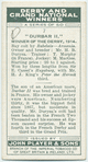 "Durbar" Derby, 1914.