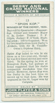 "Spion Kop" Derby, 1920.