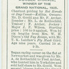 "Double Chance" Grand National, 1925.