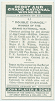 "Double Chance" Grand National, 1925.