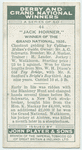 "Jack Horner" Grand National, 1926.