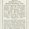 "Sprig" Grand National, 1927.