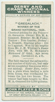 "Gregalach" Grand National, 1929.