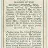 "Forbra" Grand National, 1932.