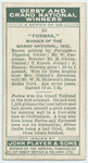 "Forbra" Grand National, 1932.