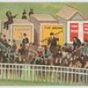 Spectators and billboards