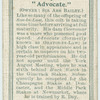 "Advocate".