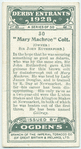 "Mary Machree" colt.