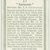 "Saracen".