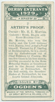 Artist's Proof.