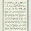 The Black Abbot.