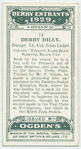 Derby Dilly.