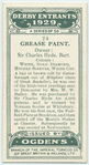 Grease Paint.