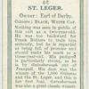 St. Leger.