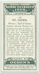 St. Leger.