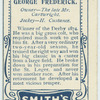George Frederick.