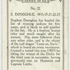 S. Donoghue, 1915-17-21-22-23.