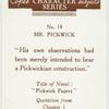 Mr. Pickwick