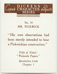 Mr. Pickwick