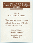 Wackford Squeers