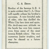 C.A. Drew.