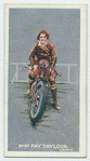 Miss Fay Taylour (Irish).