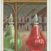 Do you know why chemists have large bottles of coloured liquid in their windows?