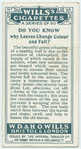 Do you know why leaves change colour and fall?