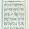Do you know what the Royal Standard is?