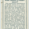 Do you know what causes a waterspout?